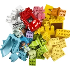 LEGO Juguete De Construccion Creativo Caja De Ladrillos Deluxe Con Coche Y Accesorios Duplo* Puzzles Y Construcciones