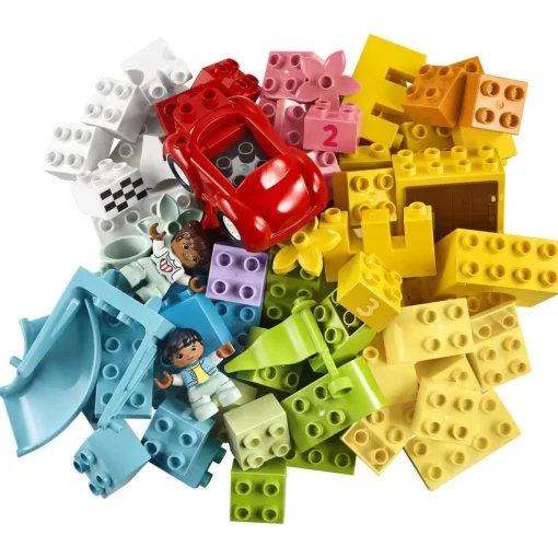 LEGO Juguete De Construccion Creativo Caja De Ladrillos Deluxe Con Coche Y Accesorios Duplo* Puzzles Y Construcciones