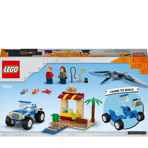 LEGO Juguete De Construccion Con Dinosaurio Caza Del Pteranodon Jurassic World* Puzzles Y Construcciones