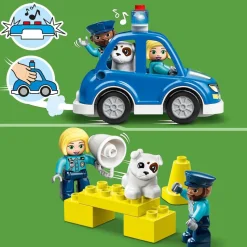 LEGO Juguete De Construccion Comisaria De Policia Y Helicoptero Con Luces Y Sonido Duplo* Puzzles Y Construcciones