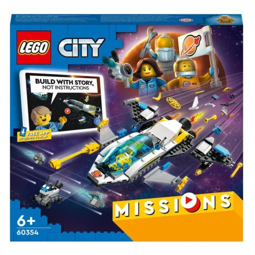 LEGO Juguete De Construccion Digital Misiones De Exploracion Espacial De Marte Con Ladrillos Interactivos City Missions* Puzzles Y Construcciones