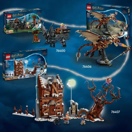 LEGO Juguete De Construccion Dragon Colacuerno Hungaro Coleccionable Wizarding World Harry Potter* Puzzles Y Construcciones