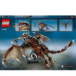 LEGO Juguete De Construccion Dragon Colacuerno Hungaro Coleccionable Wizarding World Harry Potter* Puzzles Y Construcciones
