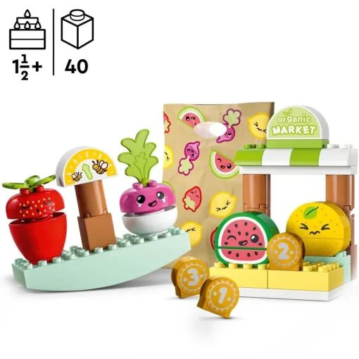 LEGO Juguete De Construccion Educativo Mercado Organico Primer Duplo* Puzzles Y Construcciones