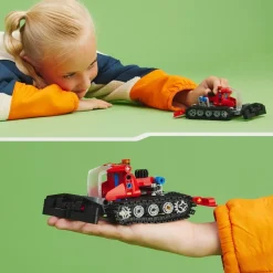 LEGO Juguete De Construccion 2En1 Maquina Pisanieves Y Moto Technic* Puzzles Y Construcciones