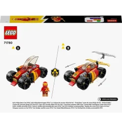 LEGO Juguete De Construccion 2En1 Coche De Carreras Ninja Evo De Kai O Todoterreno Ninjago* Puzzles Y Construcciones