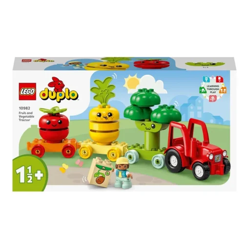 LEGO Juguete De Construccion Educativo Tractor De Frutas Y Verduras Para Aprender Los Colores Duplo* Puzzles Y Construcciones