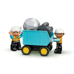 LEGO Juguete De Construccion Educativo Camion Y Excavadora Con Orugas Y Figuras Duplo* Puzzles Y Construcciones