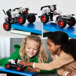 LEGO Juguete De Construccion 2En1 Monster Jam Monster Mutt Dalmatian O Camion De Carreras Technic* Puzzles Y Construcciones