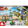 LEGO Juguete De Construccion Fuga Del Dinosaurio T. Rex Con Helicoptero Jurassic World* Puzzles Y Construcciones