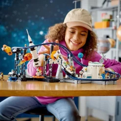 LEGO Juguete De Construccion Montana Rusa Espacial Parque De Atracciones Space Roller Coaster Creator 3 En 1* Puzzles Y Construcciones