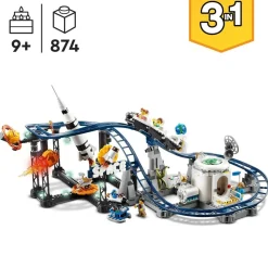 LEGO Juguete De Construccion Montana Rusa Espacial Parque De Atracciones Space Roller Coaster Creator 3 En 1* Puzzles Y Construcciones