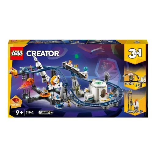 LEGO Juguete De Construccion Montana Rusa Espacial Parque De Atracciones Space Roller Coaster Creator 3 En 1* Puzzles Y Construcciones