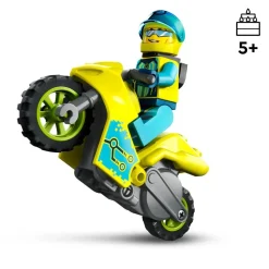 LEGO Juguete De Construccion Moto Acrobatica: Cibernauta Con Piloto City Stuntz* Puzzles Y Construcciones