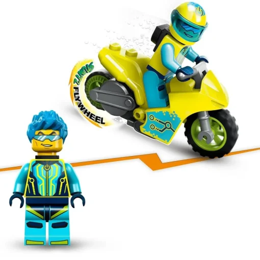 LEGO Juguete De Construccion Moto Acrobatica: Cibernauta Con Piloto City Stuntz* Puzzles Y Construcciones
