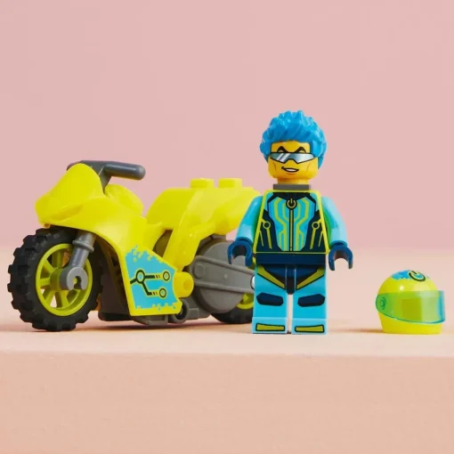 LEGO Juguete De Construccion Moto Acrobatica: Cibernauta Con Piloto City Stuntz* Puzzles Y Construcciones