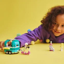 LEGO Juguete De Construccion Moto Y Puesto Movil De Te De Burbujas Friends* Puzzles Y Construcciones