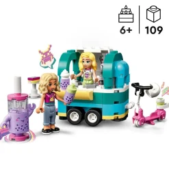 LEGO Juguete De Construccion Moto Y Puesto Movil De Te De Burbujas Friends* Puzzles Y Construcciones