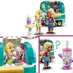 LEGO Juguete De Construccion Moto Y Puesto Movil De Te De Burbujas Friends* Puzzles Y Construcciones