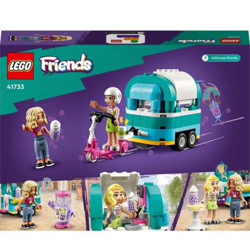 LEGO Juguete De Construccion Moto Y Puesto Movil De Te De Burbujas Friends* Puzzles Y Construcciones