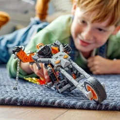 LEGO Juguete De Construccion Meca Y Moto Del Motorista Fantasma Superheroe Marvel* Puzzles Y Construcciones