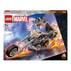 LEGO Juguete De Construccion Meca Y Moto Del Motorista Fantasma Superheroe Marvel* Puzzles Y Construcciones