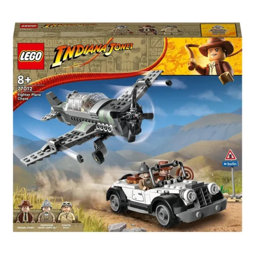 LEGO Juguete De Construccion Persecucion Del Caza Avion Indiana Jones* Puzzles Y Construcciones