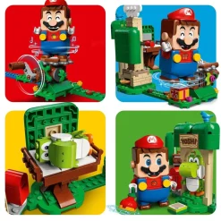 LEGO Juguete De Construccion Set De Expansion: Casa-Regalo De Yoshi Para Pack Inicial Super Mario* Puzzles Y Construcciones