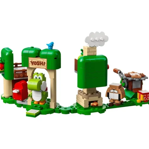 LEGO Juguete De Construccion Set De Expansion: Casa-Regalo De Yoshi Para Pack Inicial Super Mario* Puzzles Y Construcciones