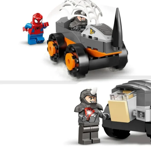 LEGO Juguete De Construccion Spidey Y Su Super Equipo Camiones De Combate De Hulk Y Rino Marvel* Puzzles Y Construcciones