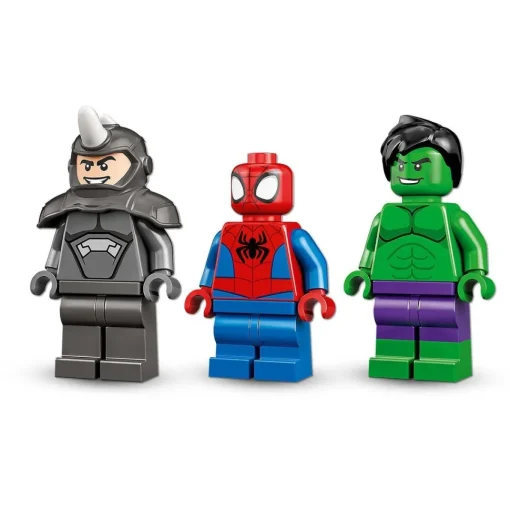 LEGO Juguete De Construccion Spidey Y Su Super Equipo Camiones De Combate De Hulk Y Rino Marvel* Puzzles Y Construcciones