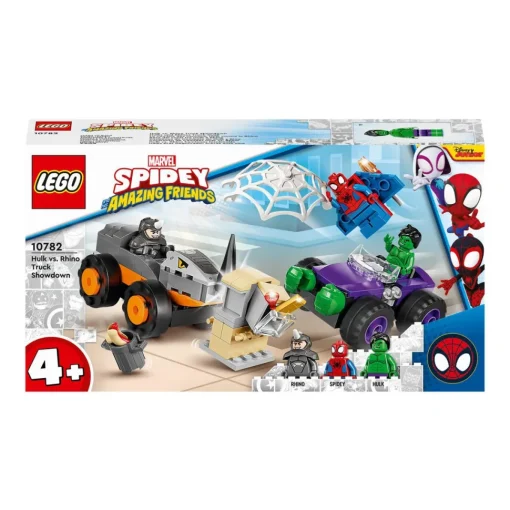 LEGO Juguete De Construccion Spidey Y Su Super Equipo Camiones De Combate De Hulk Y Rino Marvel* Puzzles Y Construcciones