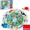 Goula Juguete De Madera Puzzle Xxl Descubre Animales * Preescolar