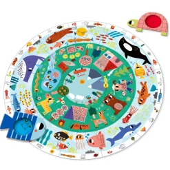 Goula Juguete De Madera Puzzle Xxl Descubre Animales * Preescolar