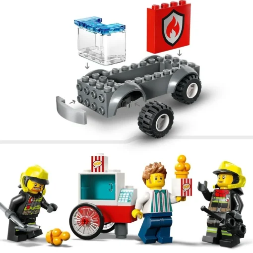 LEGO Juguete Educativo De Construccion Parque De Bomberos Y Camion De Bomberos City* Puzzles Y Construcciones
