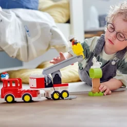 LEGO Juguete Educativo De Construccion Camion De Bomberos Con Luz Y Sonido Duplo* Puzzles Y Construcciones