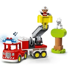 LEGO Juguete Educativo De Construccion Camion De Bomberos Con Luz Y Sonido Duplo* Puzzles Y Construcciones