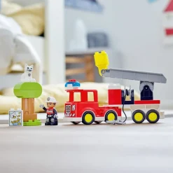 LEGO Juguete Educativo De Construccion Camion De Bomberos Con Luz Y Sonido Duplo* Puzzles Y Construcciones