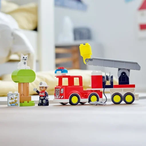 LEGO Juguete Educativo De Construccion Camion De Bomberos Con Luz Y Sonido Duplo* Puzzles Y Construcciones