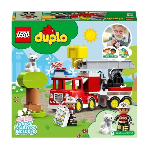 LEGO Juguete Educativo De Construccion Camion De Bomberos Con Luz Y Sonido Duplo* Puzzles Y Construcciones