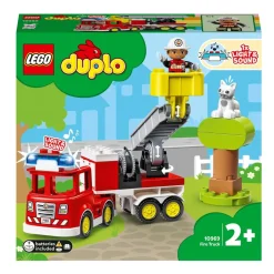 LEGO Juguete Educativo De Construccion Camion De Bomberos Con Luz Y Sonido Duplo* Puzzles Y Construcciones