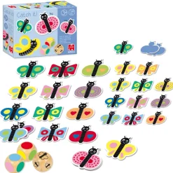 Goula Juguete Educativo De Madera Encuentra La Combinacion Catch It! Butterflies * Juegos Educativos