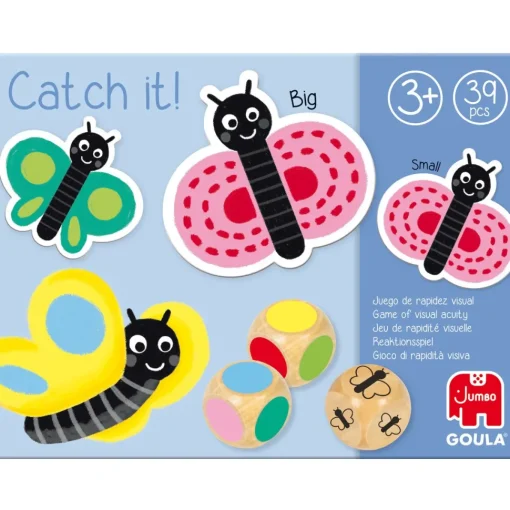 Goula Juguete Educativo De Madera Encuentra La Combinacion Catch It! Butterflies * Juegos Educativos