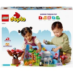 LEGO Juguete Educativo Fauna Salvaje De Asia Figuras De Animales Con Sonido Duplo* Puzzles Y Construcciones