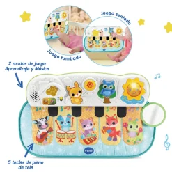 VTech Juguete Educativo Piano Bebe Pataditas Musicales Baby* Preescolar