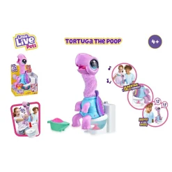 LITTLE LIVE PET Juguete Interactivo s. Tortuga The Poop Famosa* Electrónicos