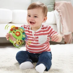 VTech Juguete Para Bebes Baby Sonajero Y Pandereta, Abejita Musical Interactiva Para Agitar Baby* Preescolar