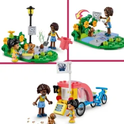 LEGO Juguetes De Animales Bici De Rescate Canino Con Mini Munecas Friends* Puzzles Y Construcciones