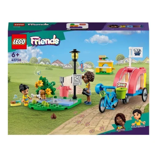 LEGO Juguetes De Animales Bici De Rescate Canino Con Mini Munecas Friends* Puzzles Y Construcciones