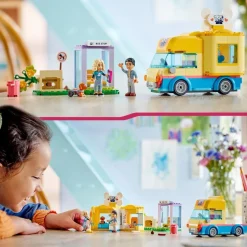 LEGO Juguetes De Animales Furgoneta De Rescate Canino Con Mini Munecas Friends* Puzzles Y Construcciones